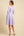 Ausgestelltes Umstands- und Stillkleid – Flieder