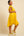 Luftiges Umstands- & Stillkleid mit Volantärmeln – Ocker