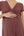 Umstands- und Stillkleid mit dekorativem Taillenband – Altrosa