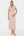 Umstands- und Stillkleid mit dekorativem Taillenband – Puderrosa