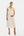Elegante Umstandsbluse mit Knotendetail - Creme