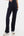 Rippjersey-Flared-Umstandshose – Dunkelblau