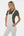 Denim zwangerschaps­salopette – wit
