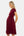 Umstands- und Stillkleid mit Wickel-Top – Bordeaux