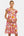Luftiges Umstands- und Stillkleid aus Satin mit Print