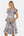 Luftiges Satiniertes Umstands- und Stillkleid mit Print
