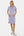 Umstands- und Still-Hemdblusenkleid mit Knopfleiste – Lila