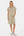 Umstands- und Still-Hemdblusenkleid mit Knopfleiste – Sandbeige