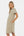 Umstands- und Still-Hemdblusenkleid mit Knopfleiste – Sandbeige