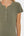 Umstands- und Stillkleid aus Rippjersey mit Knöpfen – Khaki