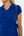 Umstands- und Stillkleid mit Wickel-Top – Königsblau