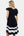 Luftiges Umstands- und Stillkleid mit Streifen