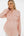 Leinen-Umstands- und Stillbluse – Zartrosa