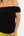 Elegante Umstandsbluse mit Off-Shoulder – Schwarz