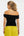 Elegante Umstandsbluse mit Off-Shoulder – Schwarz