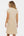 Umstands- und Still-Hemdblusenkleid aus elastischem Jersey – Sand