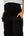 Umstands-Satinhose im Cargo-Stil – Schwarz