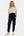 Umstands-Satinhose im Cargo-Stil – Navy