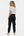 Umstands-Satinhose im Cargo-Stil – Navy