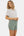 Geribde zwangerschaps­short – mint