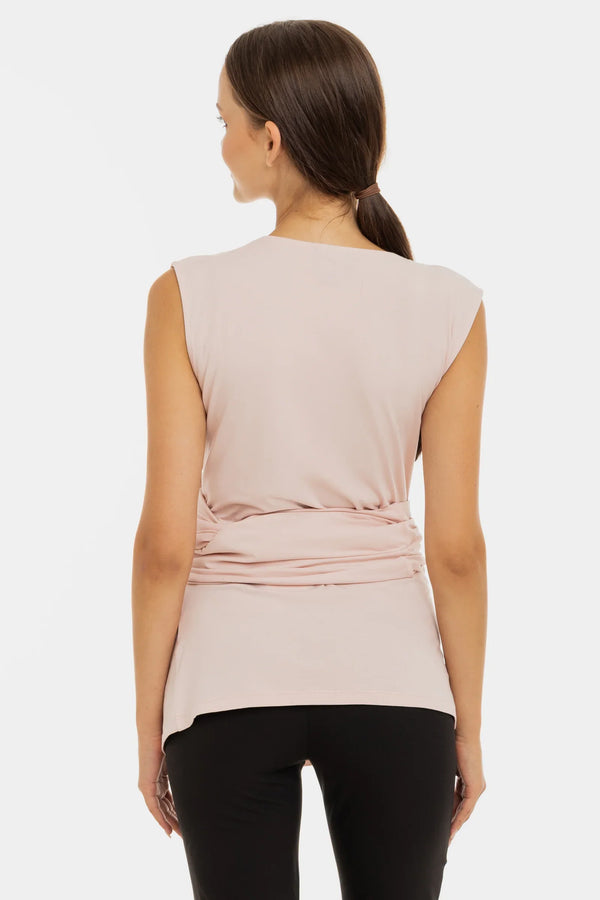 Bluse für Haut-zu-Haut-Kontakt – Puderrosa