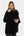 3-in-1 Umstands- und Tragehoodie – Schwarz