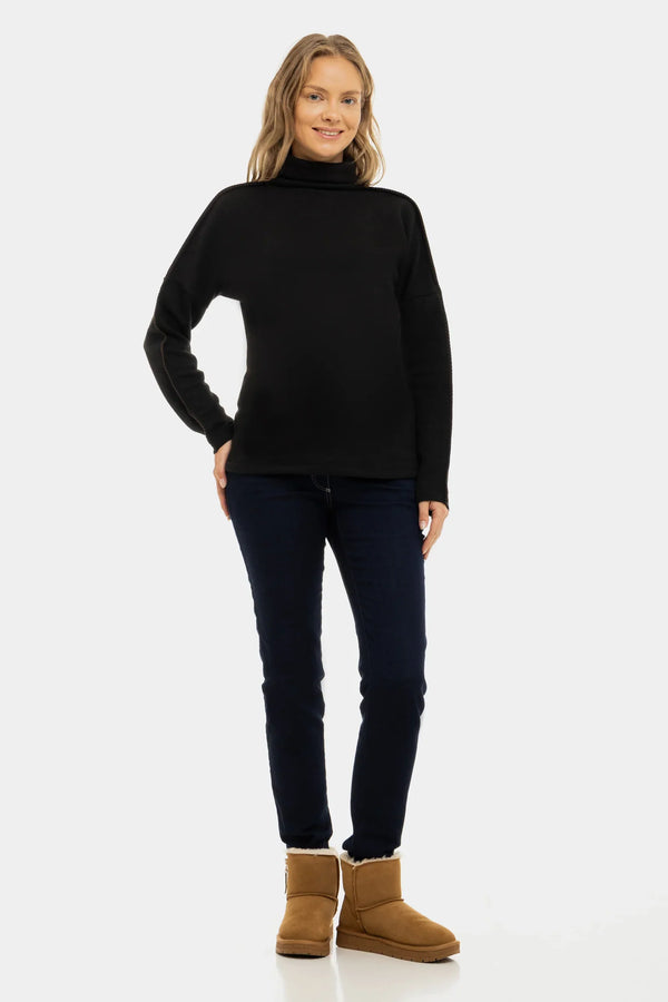 Stretch-Umstandsjeans – Dunkelblau