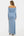Langes elegantes Umstandskleid mit Off-Shoulder – Babyblau