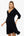 Elegantes Umstands- & Stillkleid – Dunkelblau