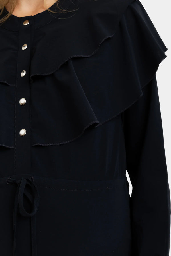 Umstands- und Stillkleid aus Jersey mit Druckknöpfen