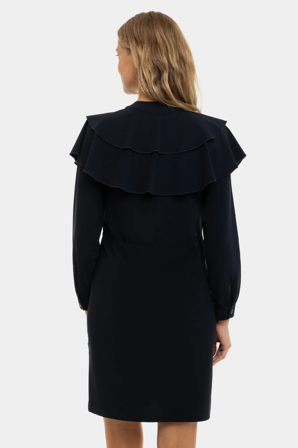 Umstands- und Stillkleid aus Jersey mit Druckknöpfen