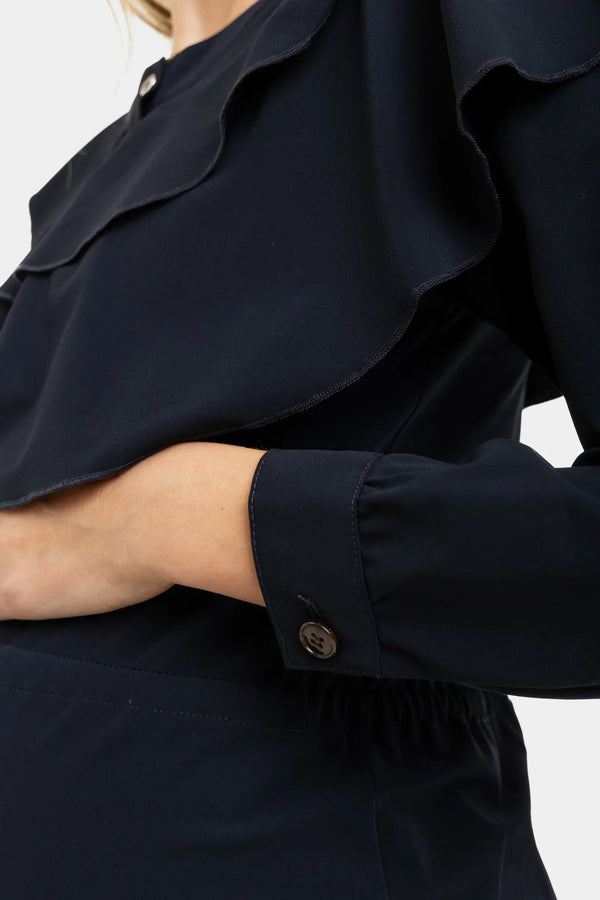 Umstands- und Stillkleid aus Jersey mit Druckknöpfen