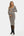 Gestricktes figurbetontes Umstandskleid – Braun