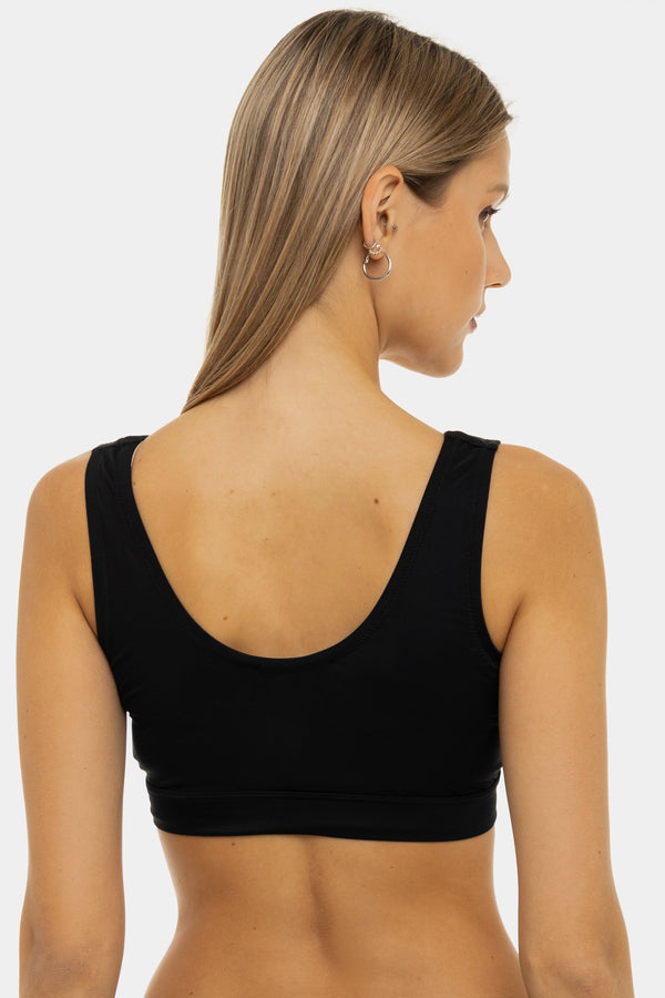 Schwarzer Umstands- und Still-BH – Soft Feel