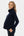 Dunkelblauer gestrickter Umstands- und Stillpullover