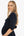 Umstands- und Stillblusenkleid – Dunkenblau