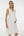 Luftiges Umstandsbrautkleid mit Stillfunktion – Weiß