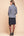 2-in-1 Umstands- und Stillkleid – Blau