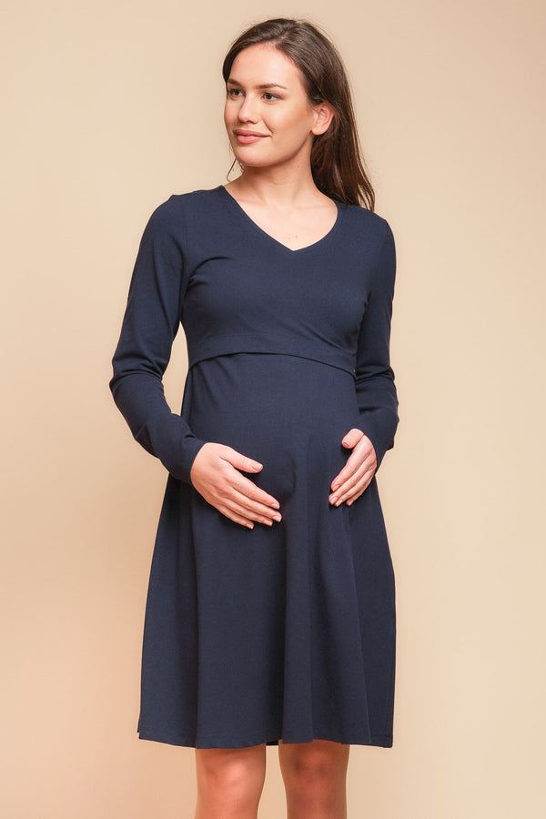 Umstands- und Stillkleid aus Baumwolle