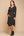 Asymmetrisches Umstands- und Stillkleid mit Streifen