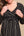 Asymmetrisches Umstands- und Stillkleid mit Streifen