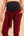 Cord-Umstandshose – Bordeauxrot