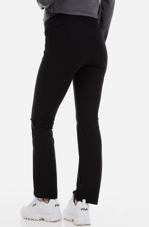 Umstandshose unter dem Bauch aus Jersey – Schwarz