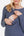 Langes figurbetontes Umstands- und Stillkleid