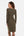 Tailliertes Umstands- und Stillkleid – Khaki