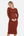 Langes figurbetontes Umstands- und Stillkleid - Kupfer