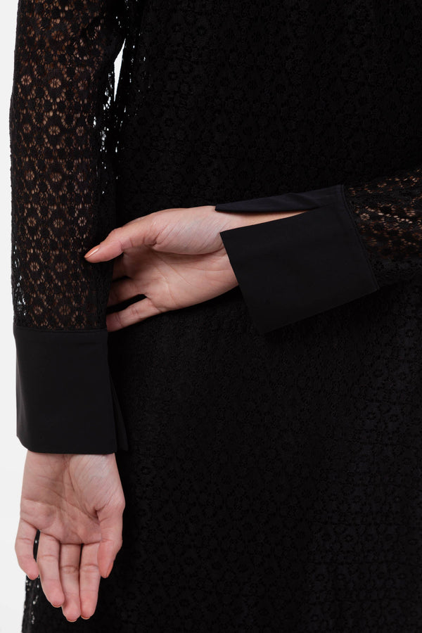 Umstands- und Still-Blusenkleid aus Spitze