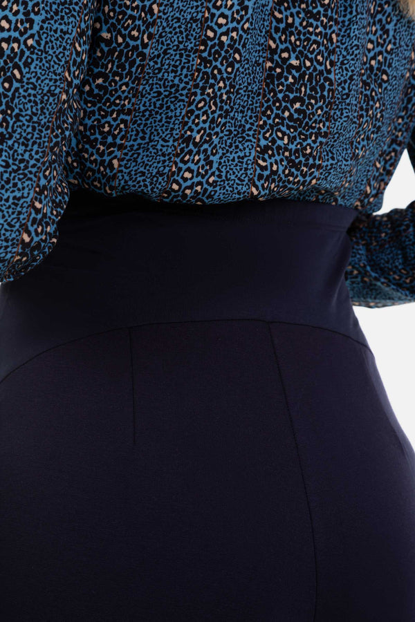 Jersey Umstandshose – Dunkelblau