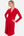 Umstandskleid mit Knotendetail vorne – Rot