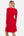 Umstandskleid mit Knotendetail vorne – Rot